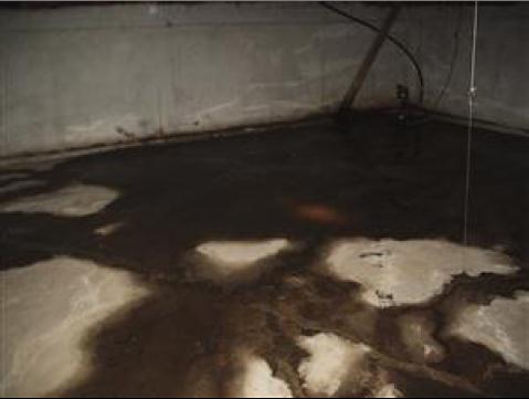Leaking basement